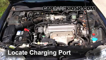 1997 Honda Accord LX 2.2L 4 Cyl. Sedan (4 Door) Air Conditioner Recharge Freon